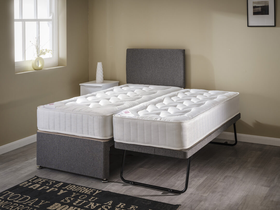 guest beds with zip together mattresses