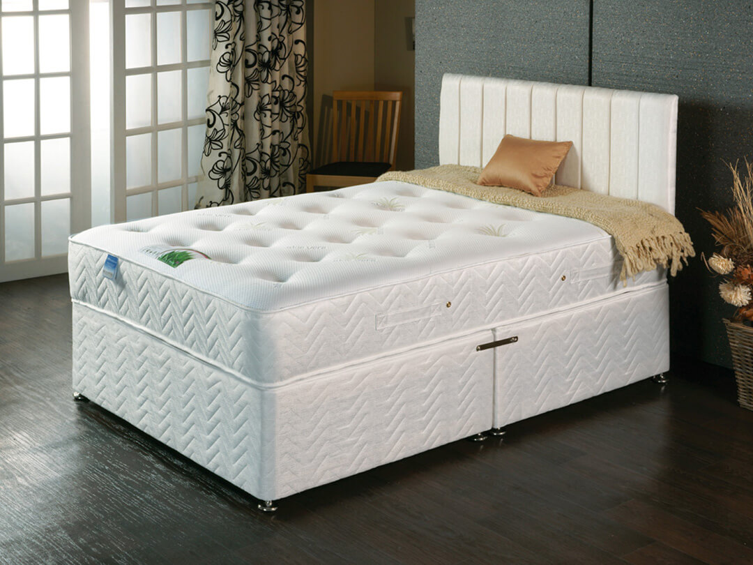 aloe vera 12 inch gel memory foam mattress
